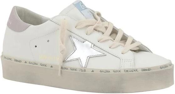 Golden Goose Low-Top Sneakers Hi Star White Silver Lillac in poeder roze - Foto 3