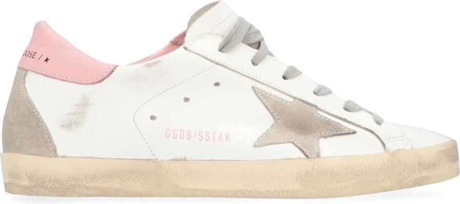 Golden Goose Sneakers met versleten effect en sterrenlogo Beige Dames - Foto 11