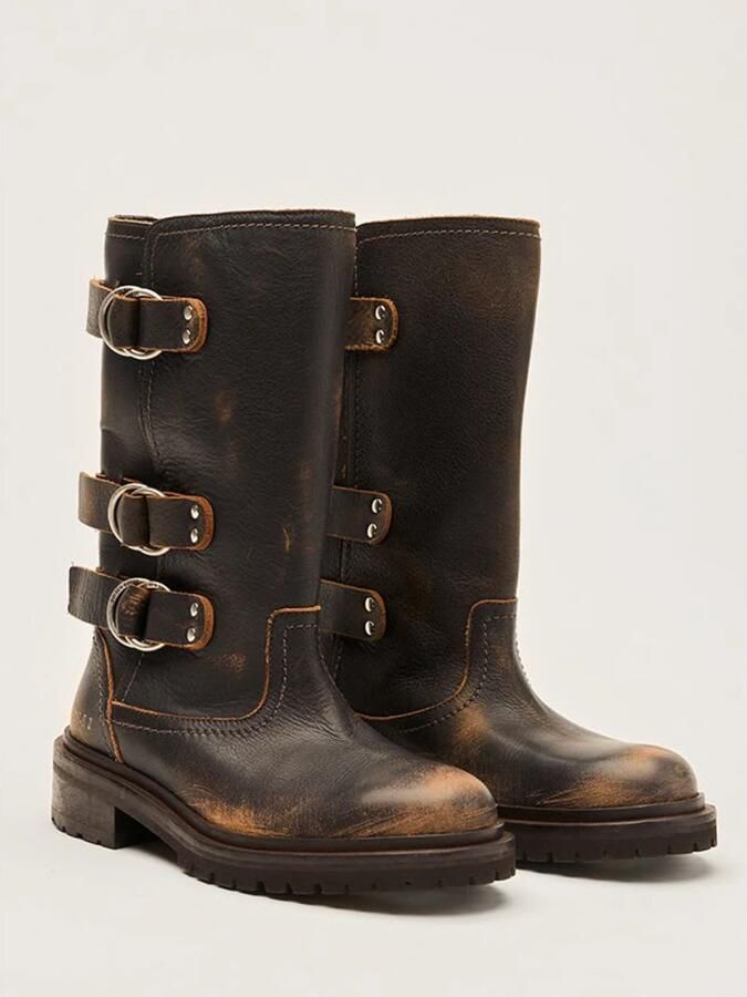 Golden Goose Kurt With Straps Distressed Upper - Foto 3