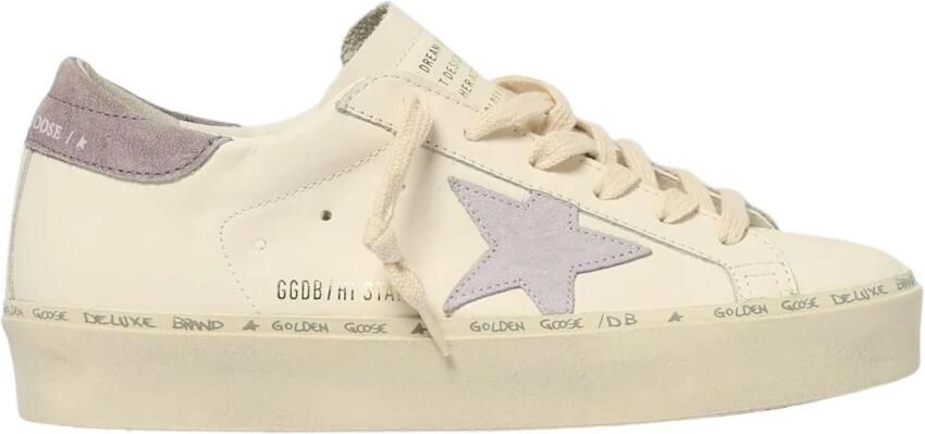 Golden Goose Low-Top Sneakers Hi Star Leather Upper Sneakers in wit - Foto 2