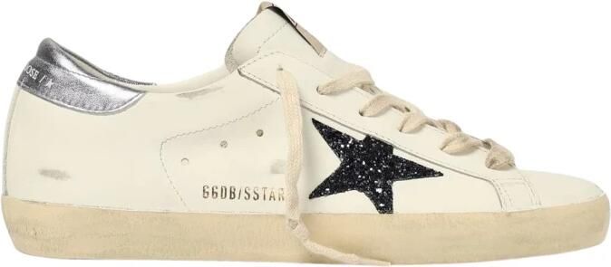 Golden Goose Lage leren sneakers met stardetail en vetersluiting - Foto 3