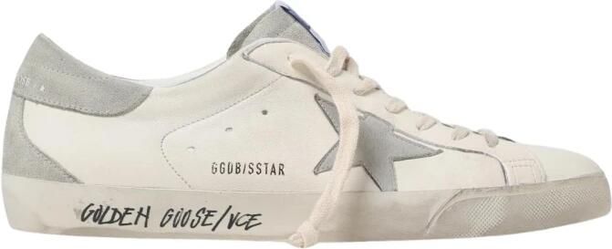 Golden Goose Super-Star Nappa Upper Nabuk Star Sue Tong Heel White Heren - Foto 14