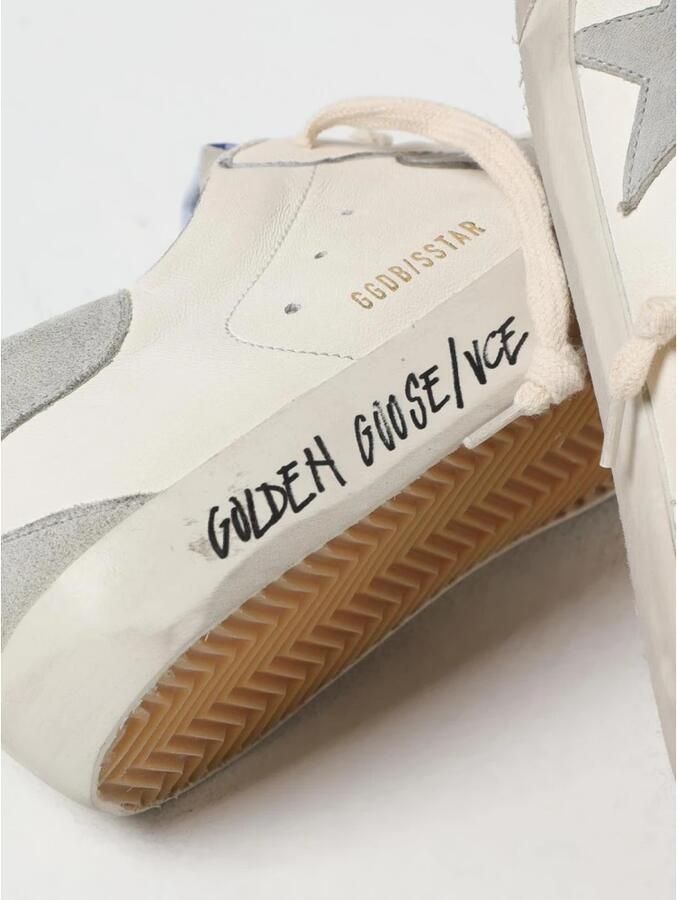 Golden Goose Super-Star Nappa Upper Nabuk Star Sue Tong Heel White Heren