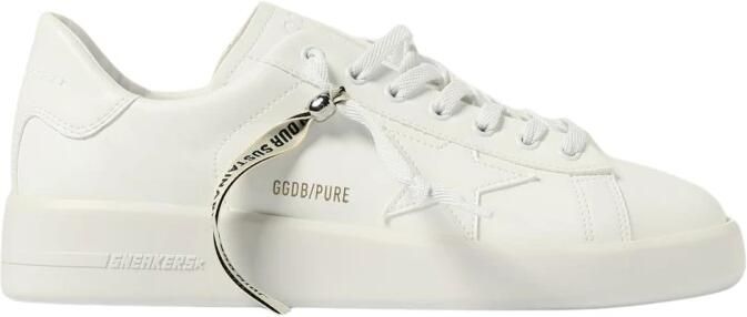 Golden Goose Stijlvolle witte leren sneakers voor heren White Heren - Foto 15