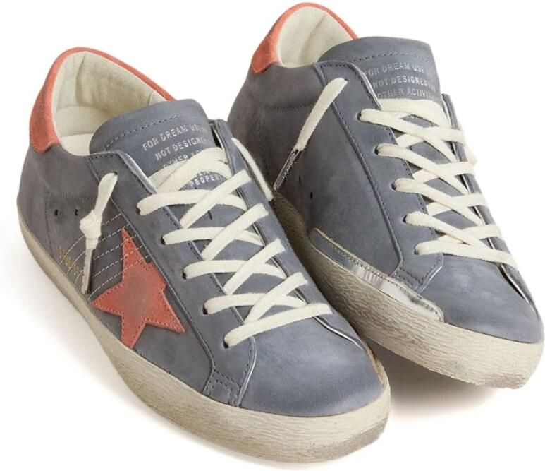 Golden Goose Leisteengrijs Ster Sneakers