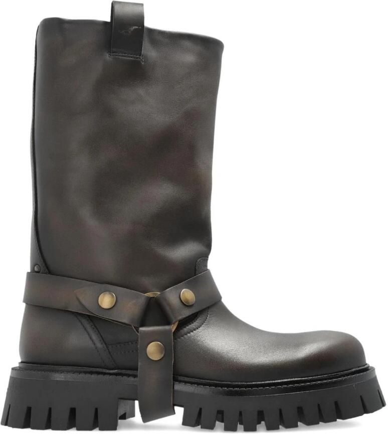 Golden Goose Leren Harnas Laarzen