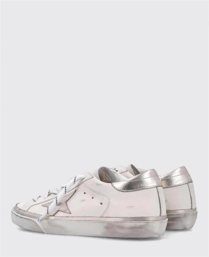 Golden Goose Low-Top Sneakers Dames Super-Star Sneaker Wit in wit