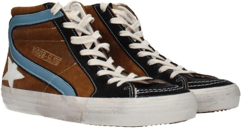 Golden Goose Leren Sneakers met Vintage en Verouderd Effect