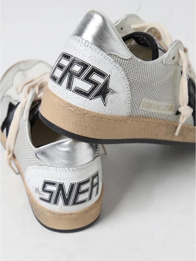 Golden Goose Grijze Sneakers met Net Bovenwerk en Gelamineerde Hak Gray Heren - Foto 3