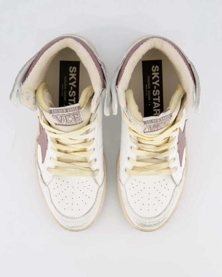 Golden Goose Sneakers Sky Star White Dames - Foto 5