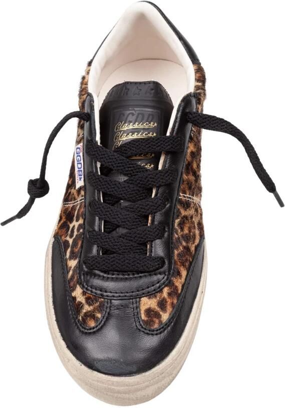 Golden Goose Leopard Soul Star Bruine Sneakers Brown Dames