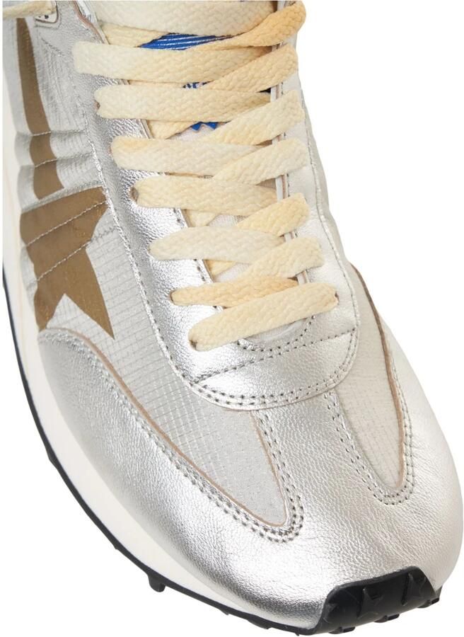 Golden Goose Low-Top Sneakers Running Marathon Sneakers in zilver - Foto 2