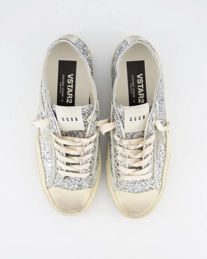 Golden Goose Metallic V-Star 2 Sneaker