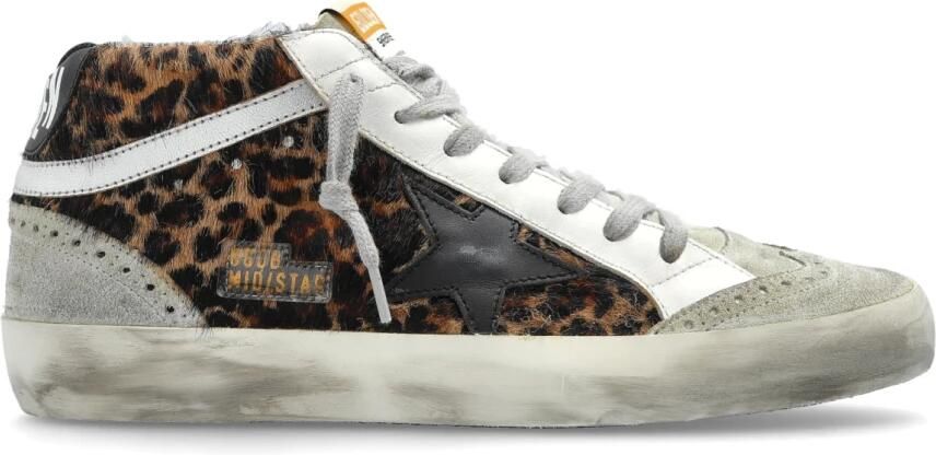 Golden Goose Mid Star Classic High-Top Sneakers