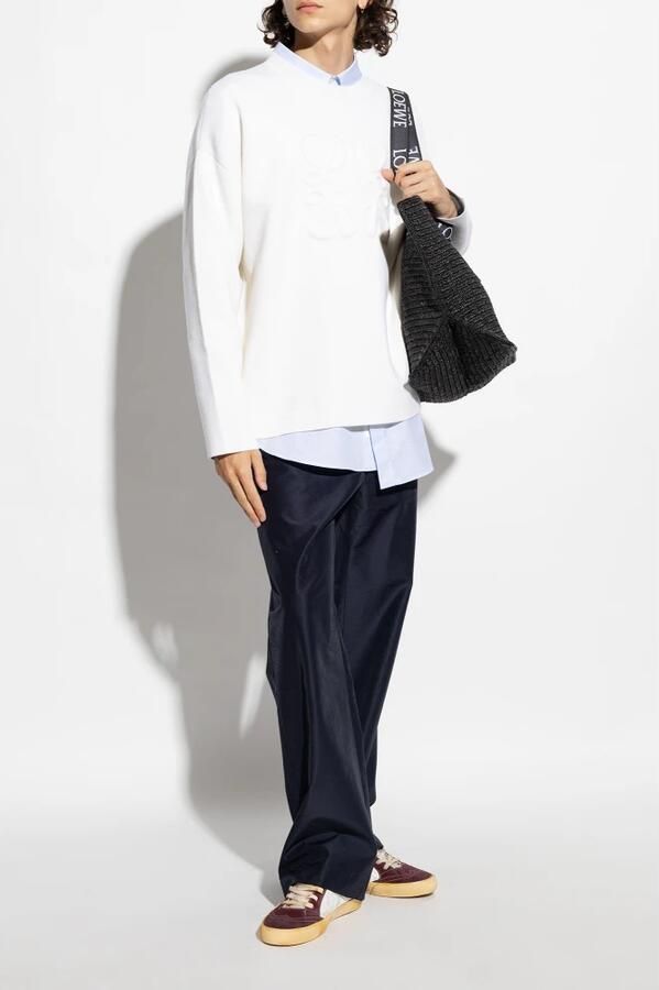 Golden Goose Mid Star Nappa en Nylon Sneakers Beige Heren - Foto 3