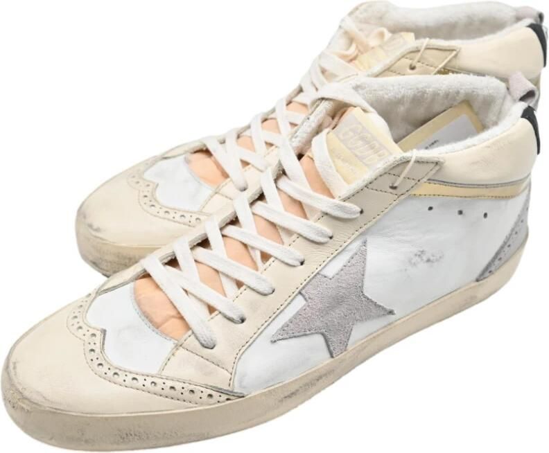 Golden Goose Multicolor Leren Sneakers met Brogue Detail Multicolor Dames
