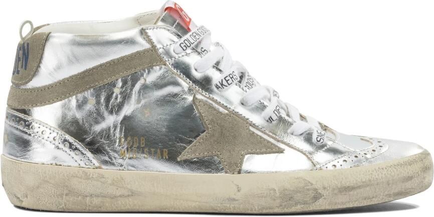 Golden Goose Midstar Sneakers Grijs Dames - Foto 4