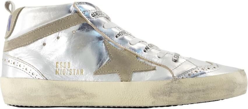 Golden Goose Midstar Sneakers Grijs Dames - Foto 5
