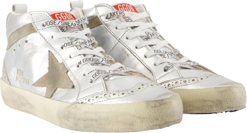 Golden Goose Midstar Sneakers Grijs Dames - Foto 3