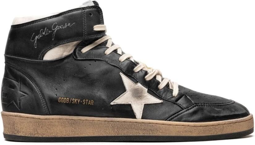 Golden Goose Zwarte Sneakers voor Mannen Aw24 Black Heren
