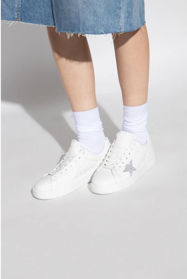 Golden Goose Witte Leren Sneakers met Elegante Sterdetail White Dames - Foto 2