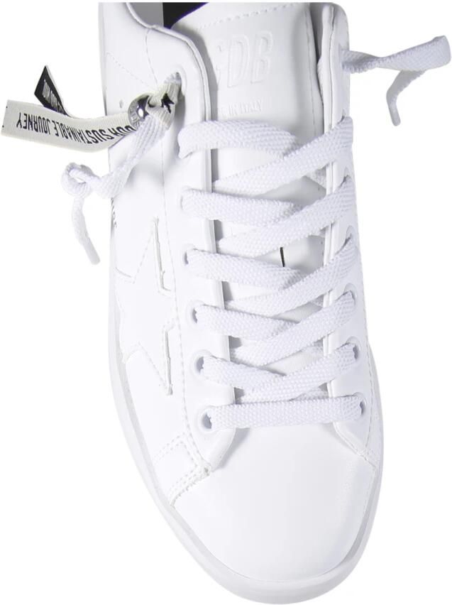 Golden Goose Witte Leren Sterrensneakers Pure Stijl White Dames