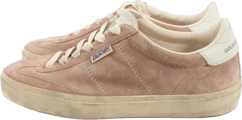 Golden Goose Ball Star Suede Sneakers Casual Wo Pink - Foto 4
