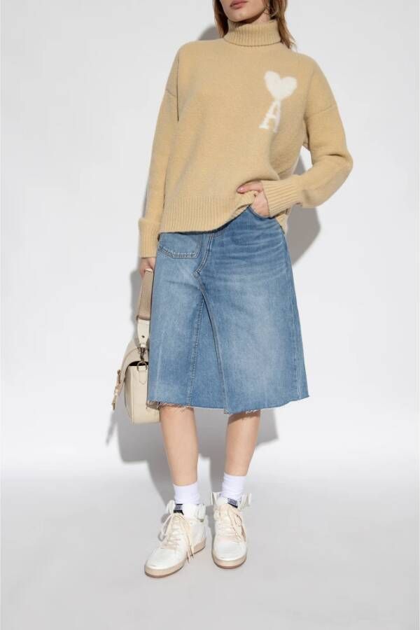 Golden Goose Sky Star Sneakers Gladde Kalfsleer Ronde Neus White Dames - Foto 2