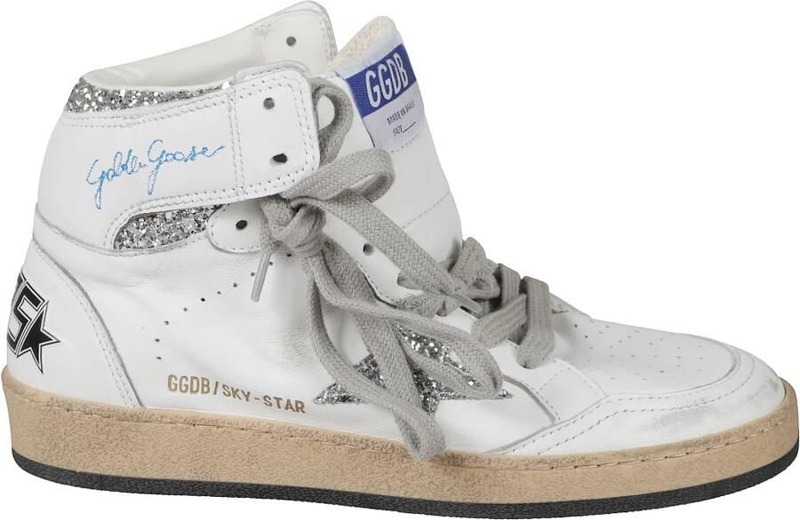Golden Goose Sky Star high top sneakers Wit Dames