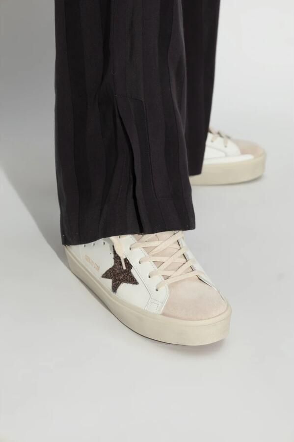 Golden Goose Low-Top Sneakers Hi Star Sneakers Leather White Beige in beige - Foto 2