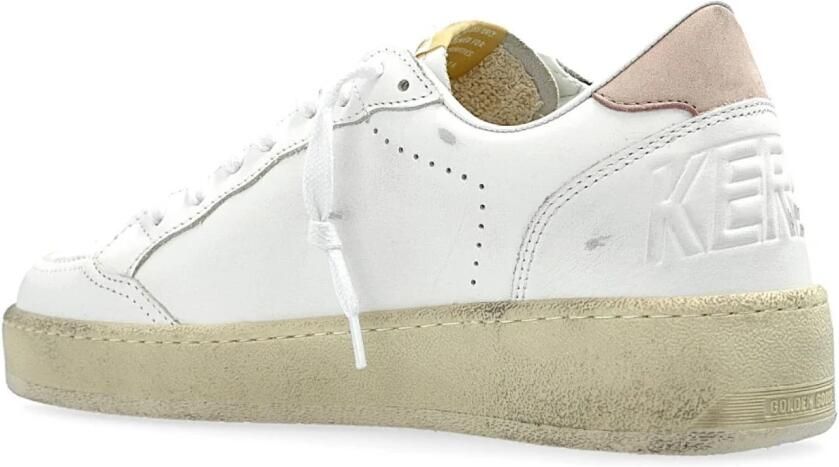 Golden Goose Witte Leren Sneakers met Vernietigend Effect White Dames - Foto 3
