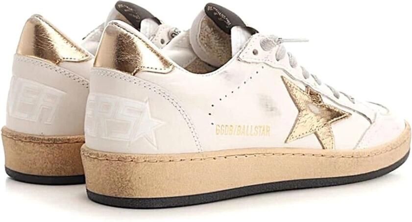 Golden Goose Gelamineerde ster en hiel van lederen bovenwerk White Dames - Foto 5