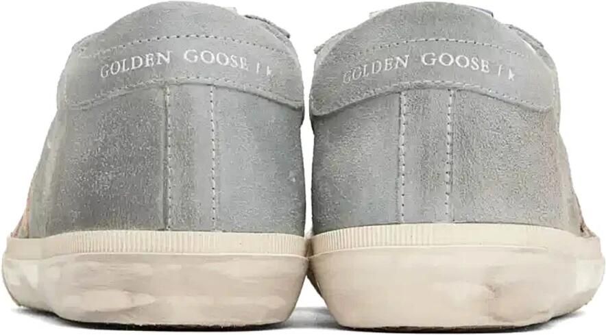Golden Goose Low-Top Sneakers Dames Super-Star Sneaker Suede Blauw in blauw