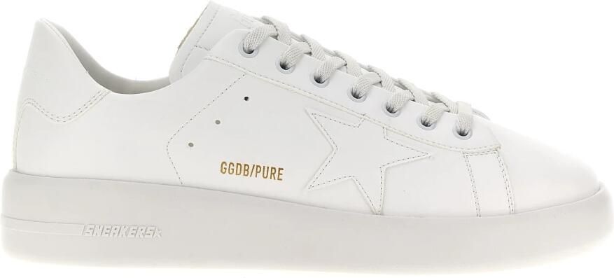 Golden Goose Stijlvolle witte leren sneakers voor heren White Heren - Foto 2