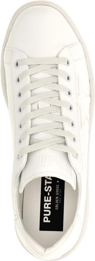 Golden Goose Stijlvolle witte leren sneakers voor heren White Heren - Foto 3