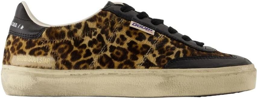 Golden Goose Low-Top Sneakers Gym Shoes in bruin