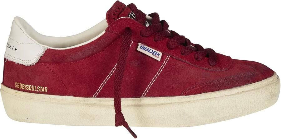 Golden Goose Soul-Star Suède Bovenkant Neus en Tong Leren Hiel