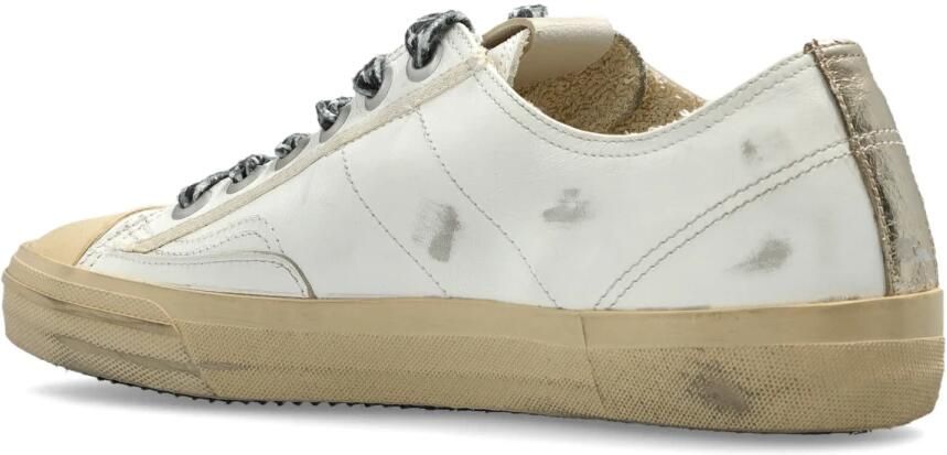 Golden Goose Glitter Ster Leren Mand White Dames - Foto 5