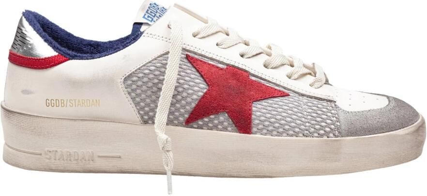 Golden Goose Leren Sneakers met Bovenwerk - Foto 3
