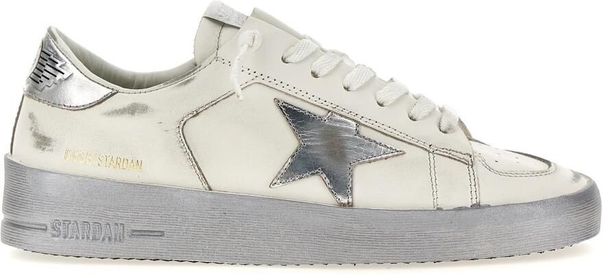 Golden Goose Low-Top Sneakers White Front Lace-Up Sneakers in wit - Foto 7
