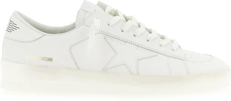 Golden Goose Stardan Leather Upper Laminated Star AND Heel Wit Heren - Foto 6