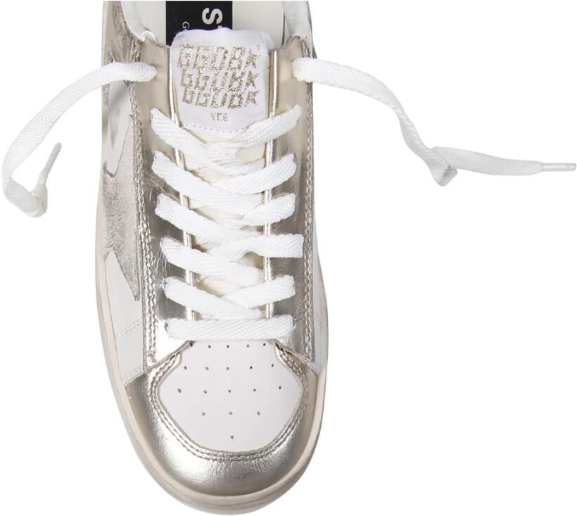 Golden Goose Platinum Sneakers Verhoog Stijl Chic Casual
