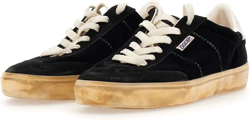 Golden Goose Low-Top Sneakers Dames Soul-Star Sneaker Zwart in zwart