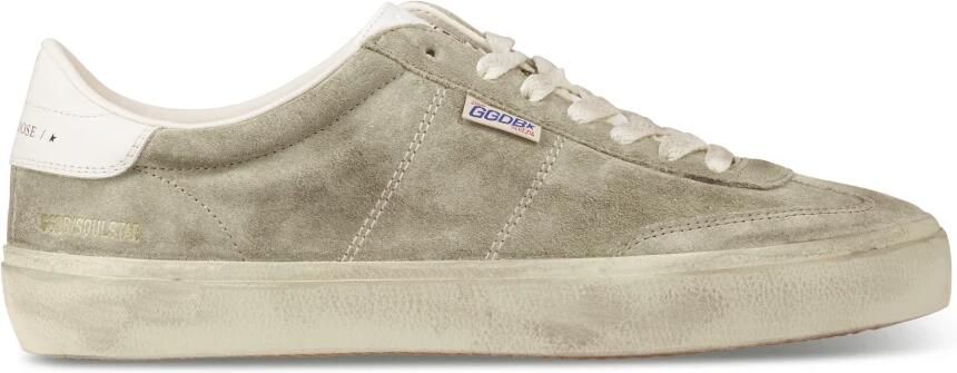 Golden Goose Low Top Lace-Up Sneakers with Suede Upper and Rubber Sole for Comfort