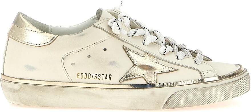 Golden Goose Low-Top Sneakers Dames Super-Star Sneaker Wit in wit - Foto 4