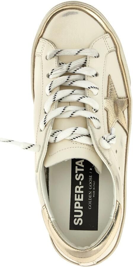 Golden Goose Low-Top Sneakers Dames Super-Star Sneaker Wit in wit - Foto 3