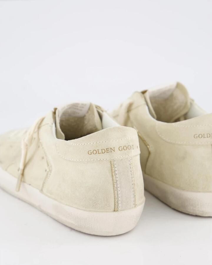 Golden Goose Superstar Suede Sneakers met Glitter Piping - Foto 2