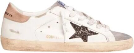 Golden Goose Super-Star Estrella Purpurina Negra