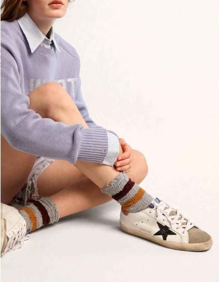 Golden Goose Super-Star Estrella Purpurina Negra - Foto 3
