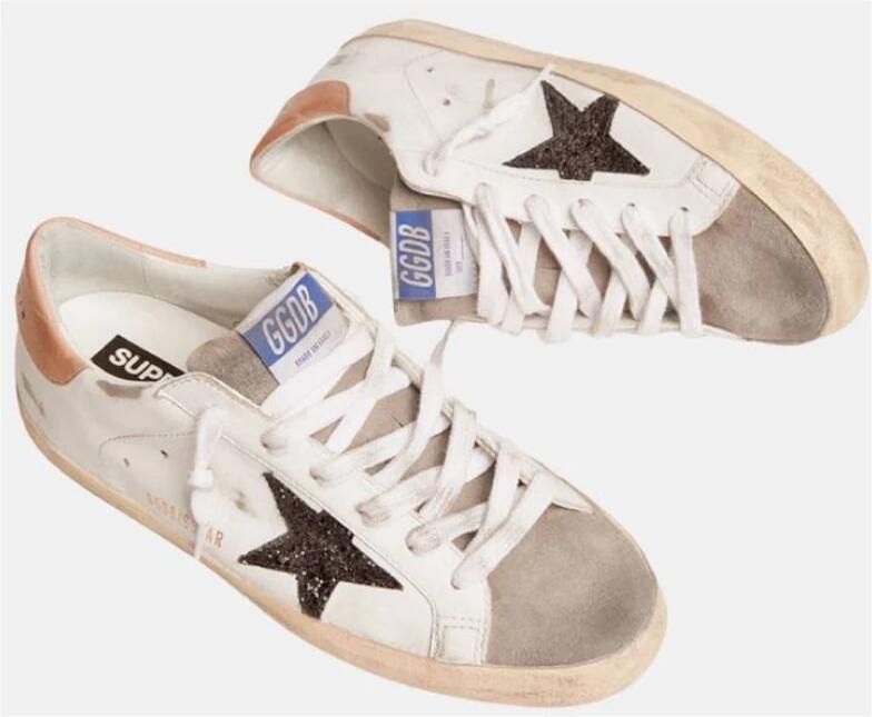 Golden Goose Super-Star Estrella Purpurina Negra - Foto 5